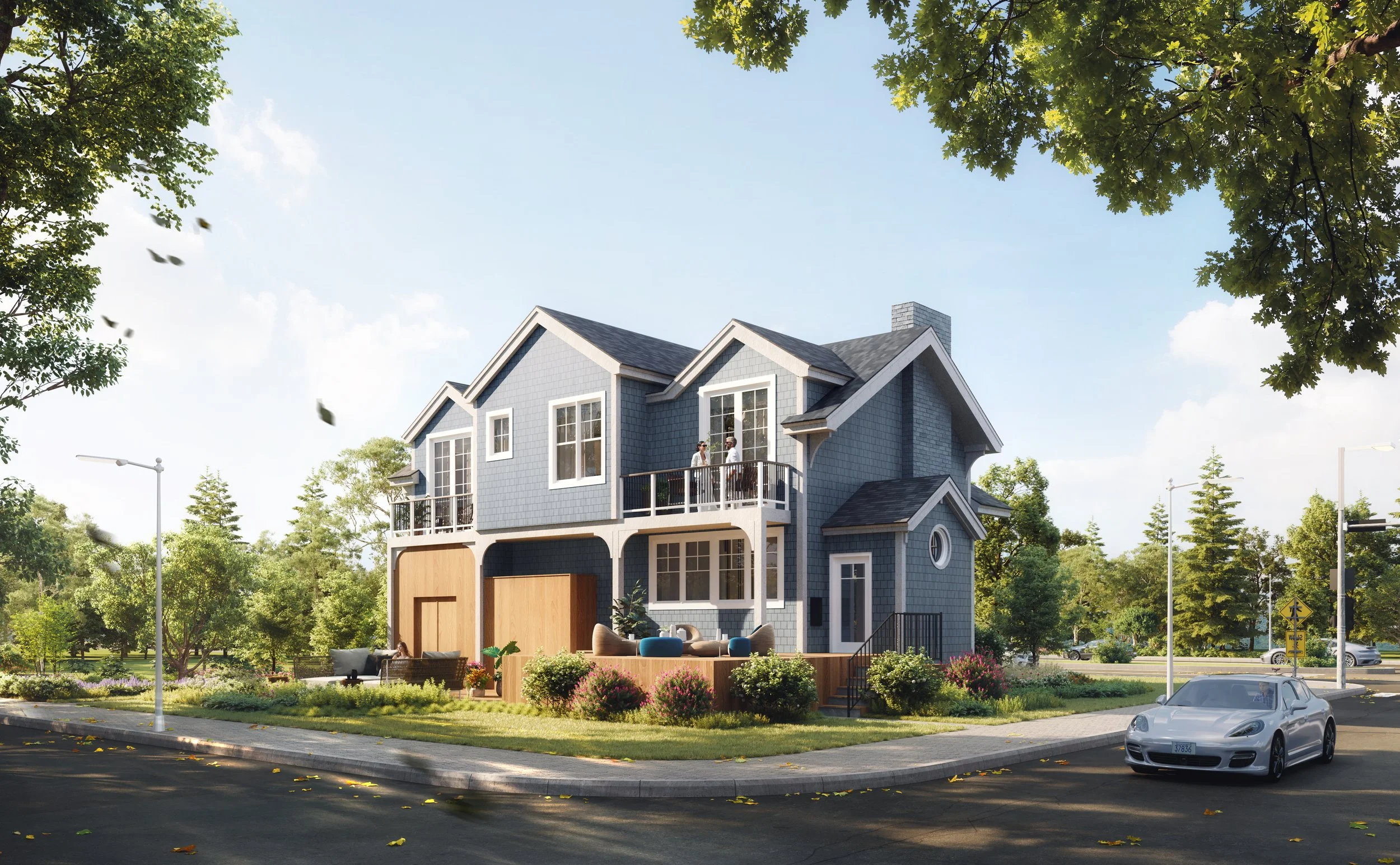 Exterior Renderings — Architectural Rendering, Animation